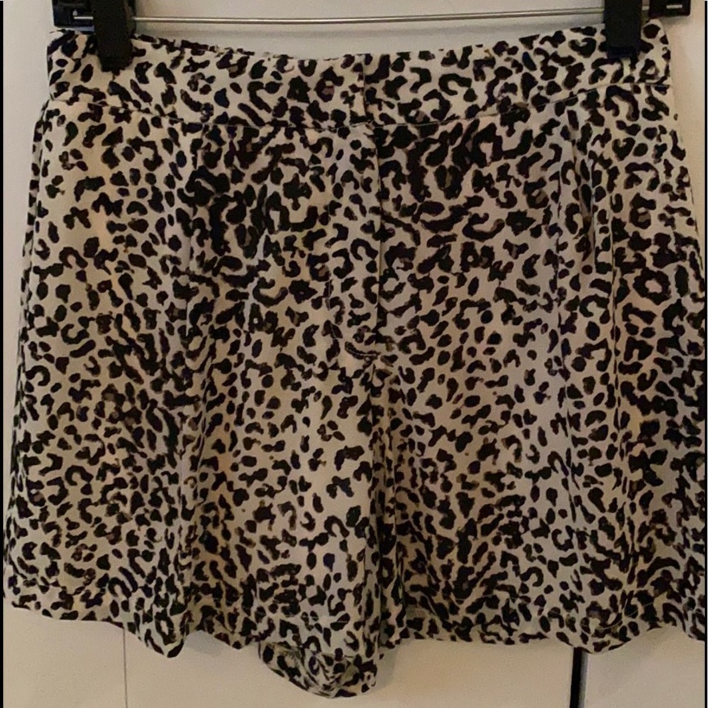 Astr Animal Print Shorts
